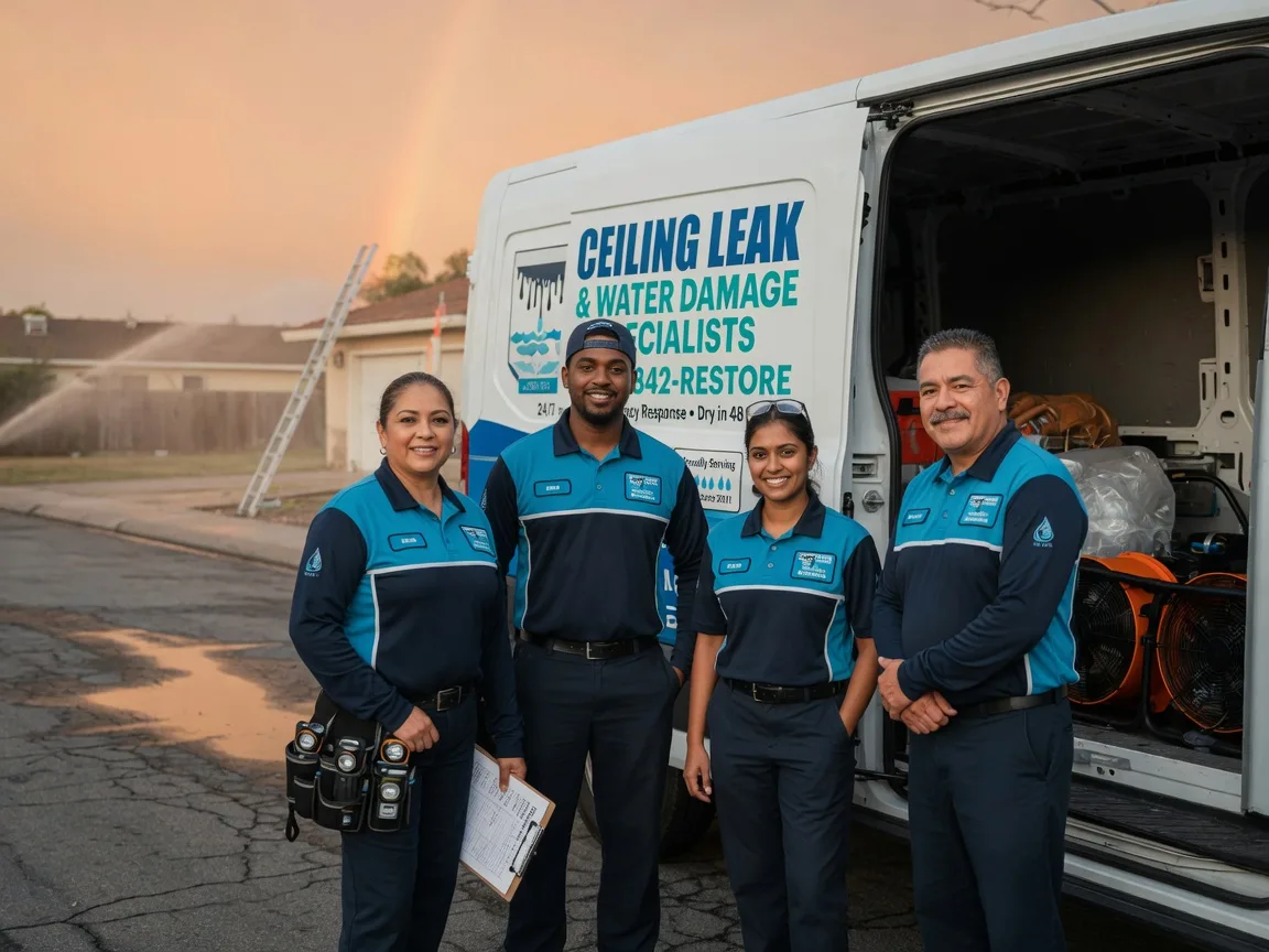 Ceiling Leak Cleanup company in Channelview, TX